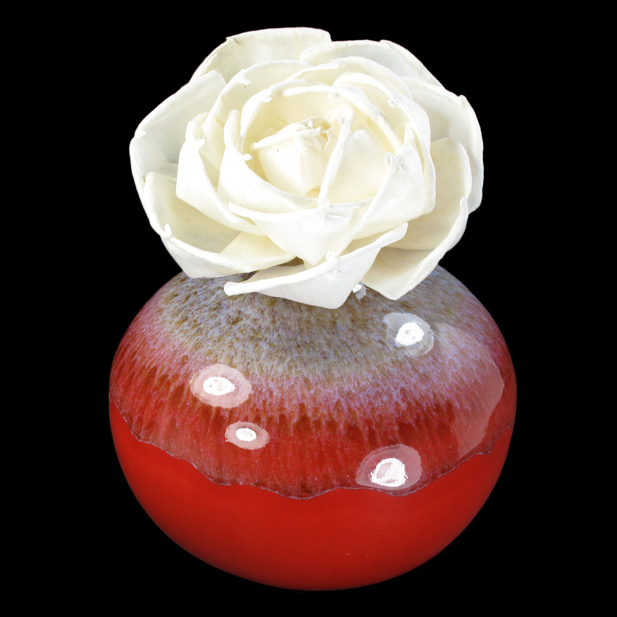 Sola Wood & Mulberry Paper Flower Reed Diffusers:  A Home Fragrance Alternative to Heat & Electric Diffusers & Candles