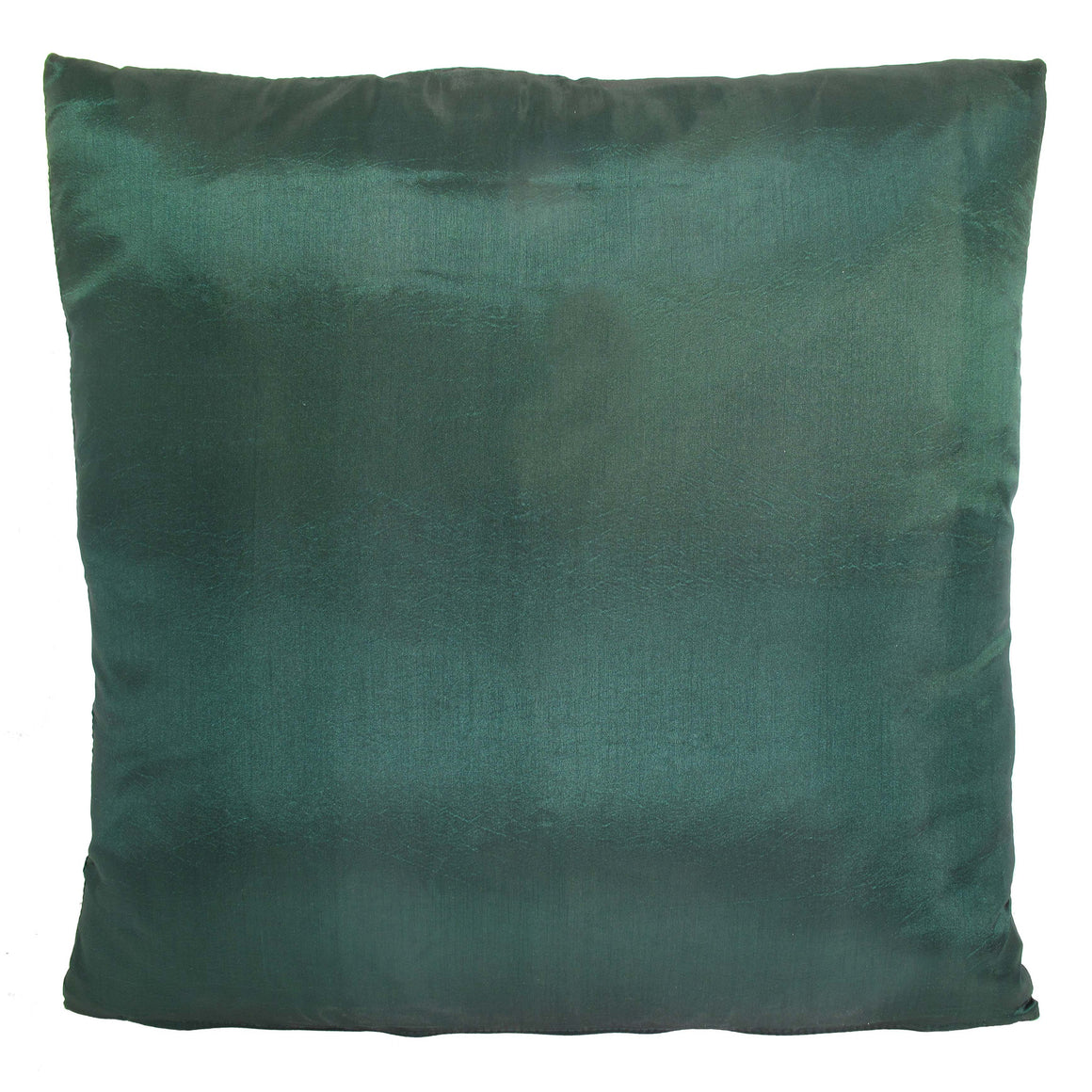 Thai Silk Throw Pillow Cover, Bodhi Design, Green - TropicaZona