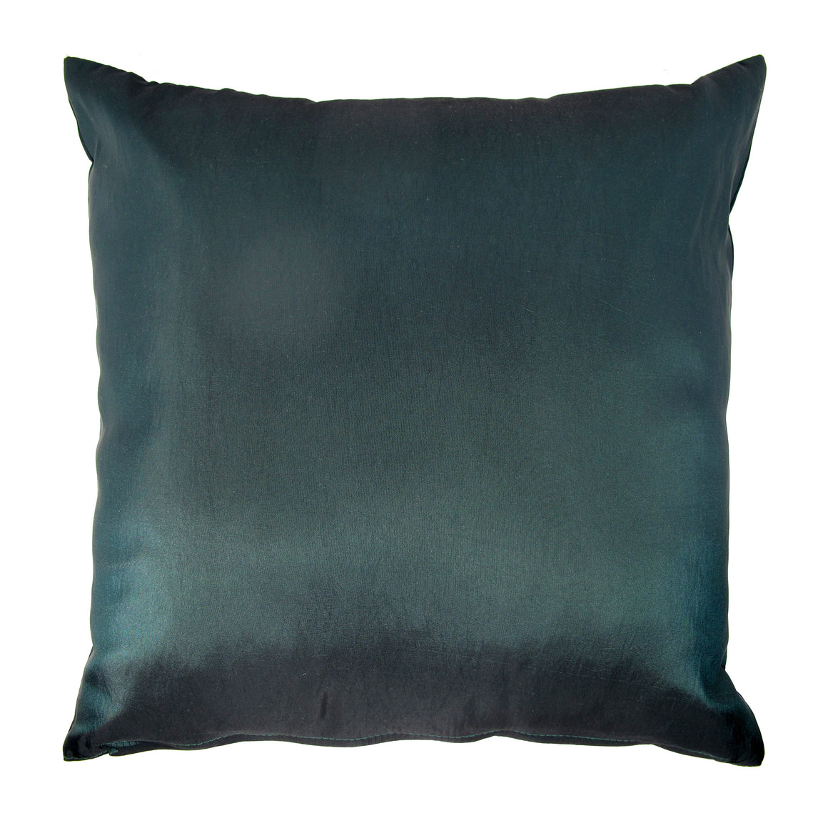 Thai Silk Throw Pillow Cover, Lotus Design, Green - TropicaZona