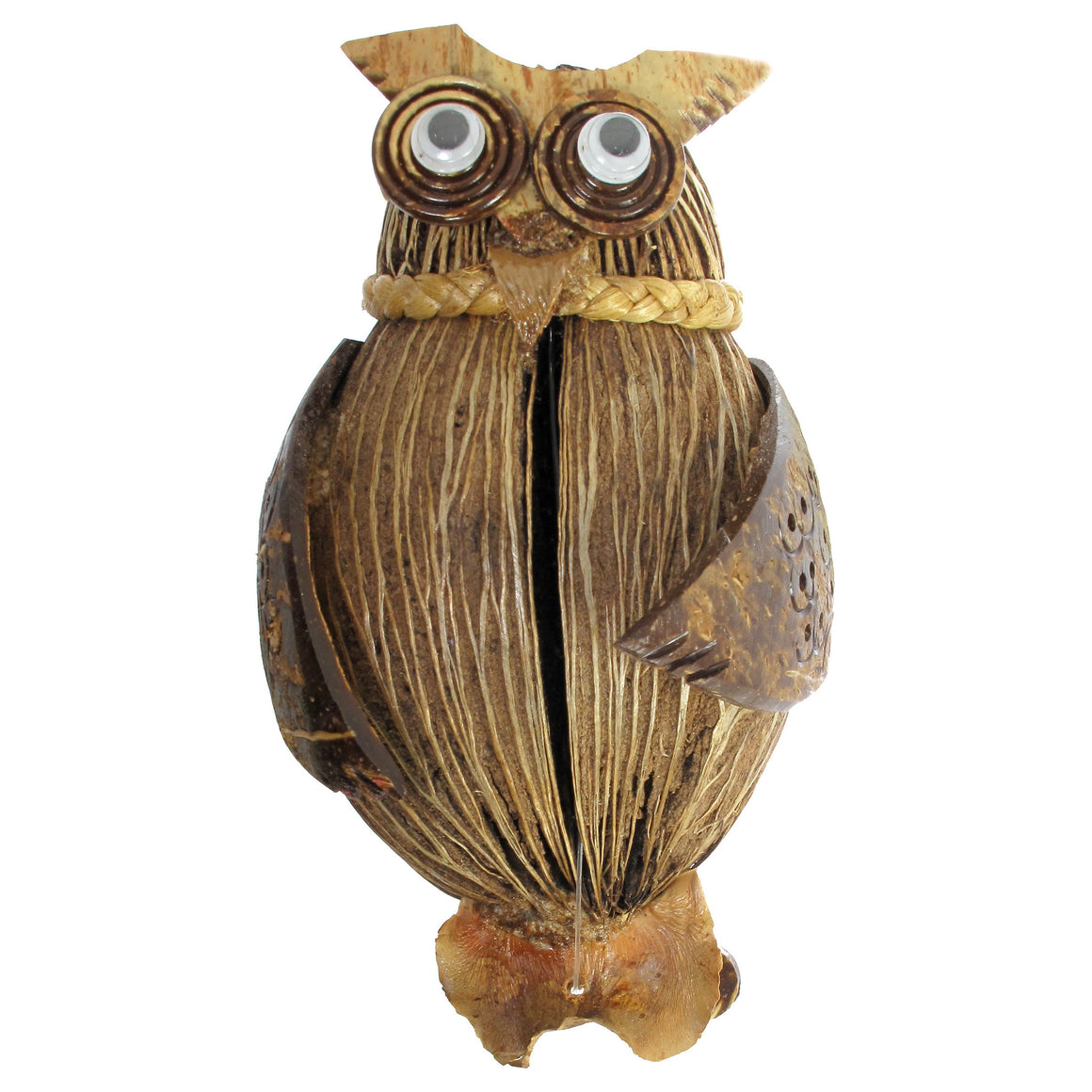 Two Owls Coconut Shell Coconut Shell Mobile, Hanging Mobile & Hanging Décor - TropicaZona