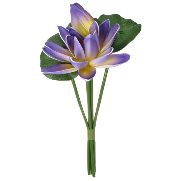 Artificial Water Lily Foam Flower Bouquet - TropicaZona